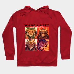 Action and Fighting Manga Hoodie